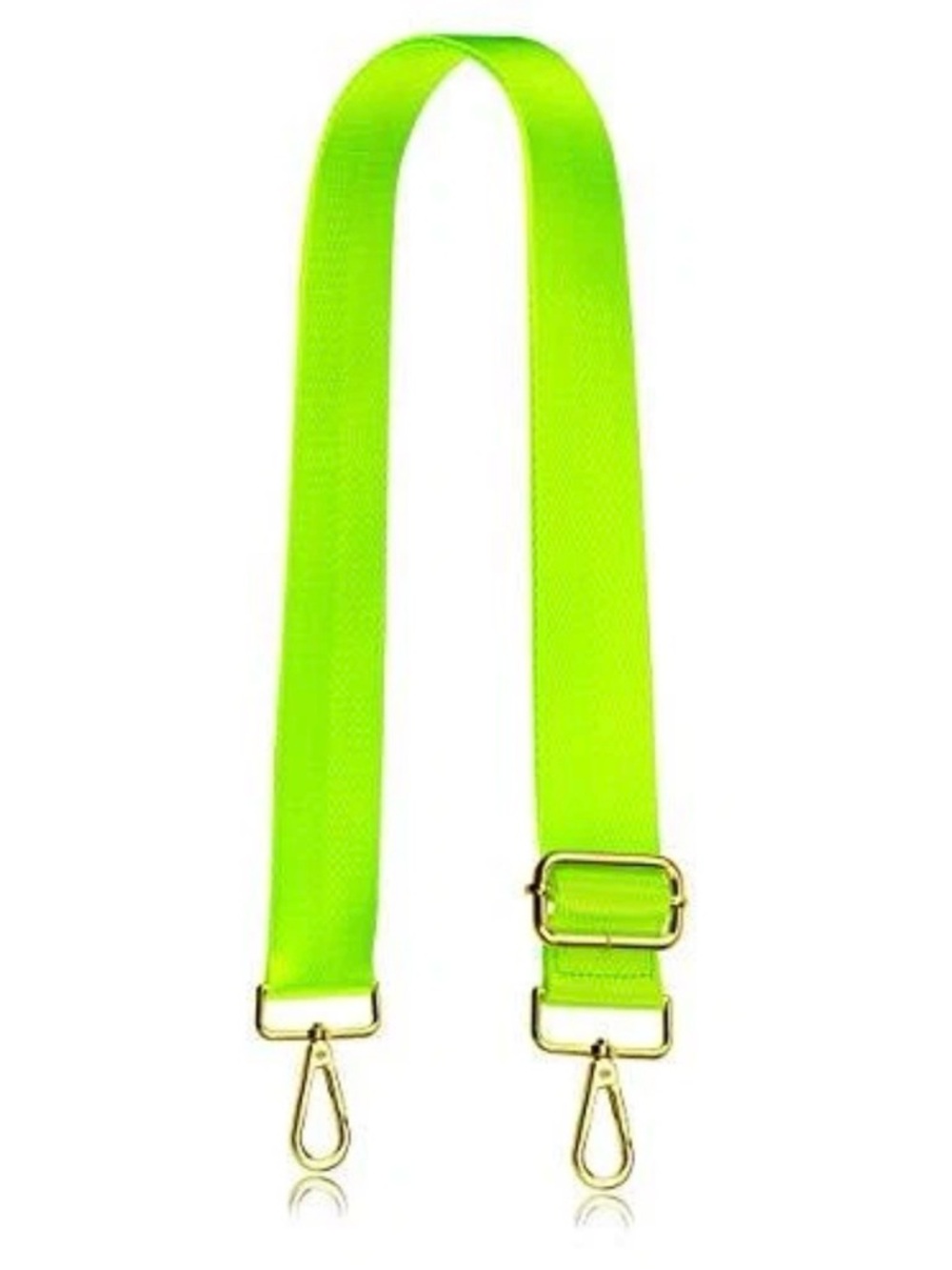 Florescent Green Wide Purse Strap Replacement Crossbody Shoulder Bag Adjustable